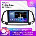 8-ядерный Carplay 128G Android11 для Fiat Doblo 2015 - 2019 автомобильный мультимедийный плеер Радио RDS GPS-навигатор 4G wifi