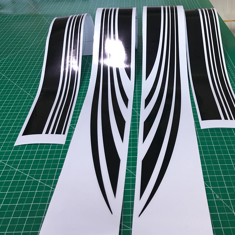 Украшение для автомобиля крутая линия Боковая дверь длинная полоса графические