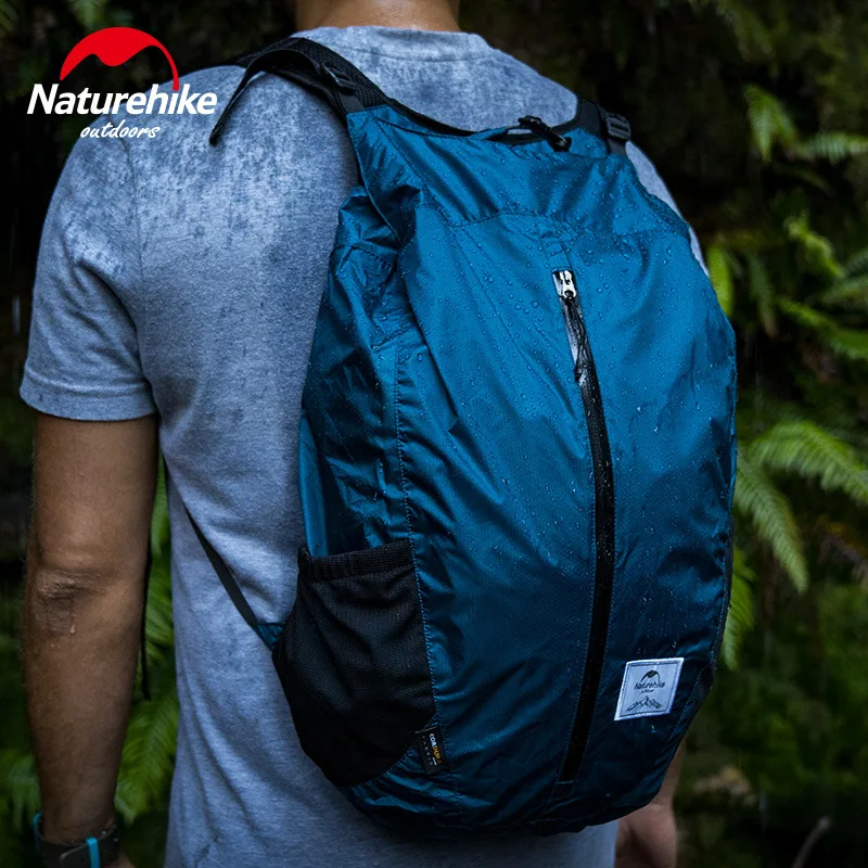 Складной рюкзак на плечо Naturehike светильник водонепроницаемый легкий кожаный