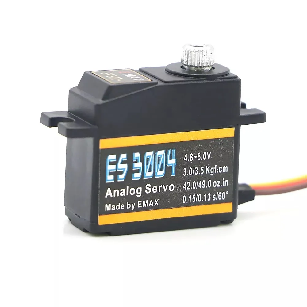 EMAX ES3004 20 г 3 5 кг 0.13sec 23T Металлическая Шестерня Аналоговый сервопривод для RC