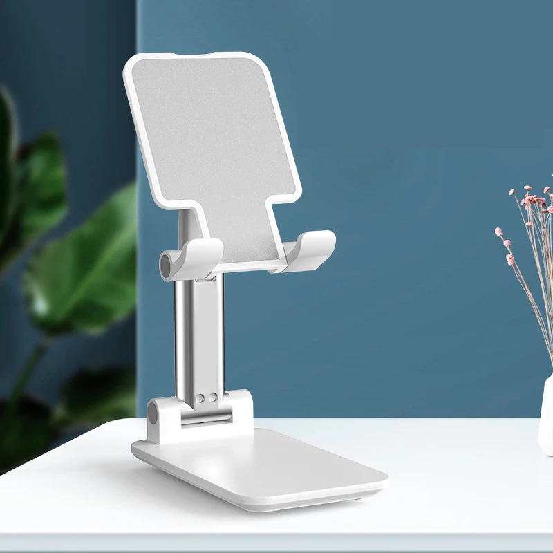 2021 desk mobile phone holder stand for iphone ipad xiaomi huawei metal desktop tablet holder table cell foldable extend support free global shipping