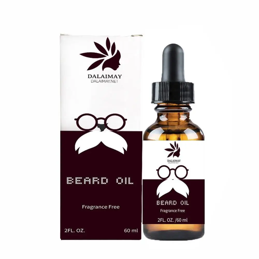 1 шт. 60 мл масло для роста бороды натуральное конопляное эфирное восковой бальзам