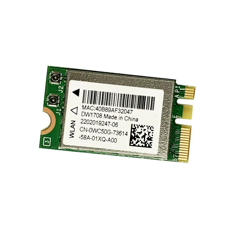 10 шт. для Dell Inspiron 13 7347 DW1708 BCM943142Y Фотокарта + BT4.0 WC50G BRCM1079|Сетевые карты| |