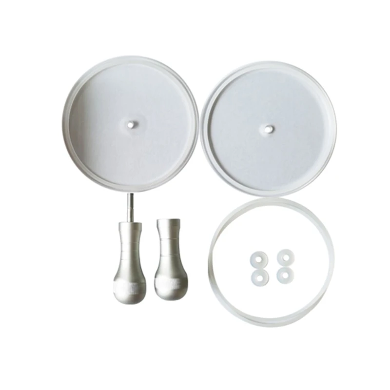 Зажим для чистки винилового проигрывателя специальная алюминиевая ручка