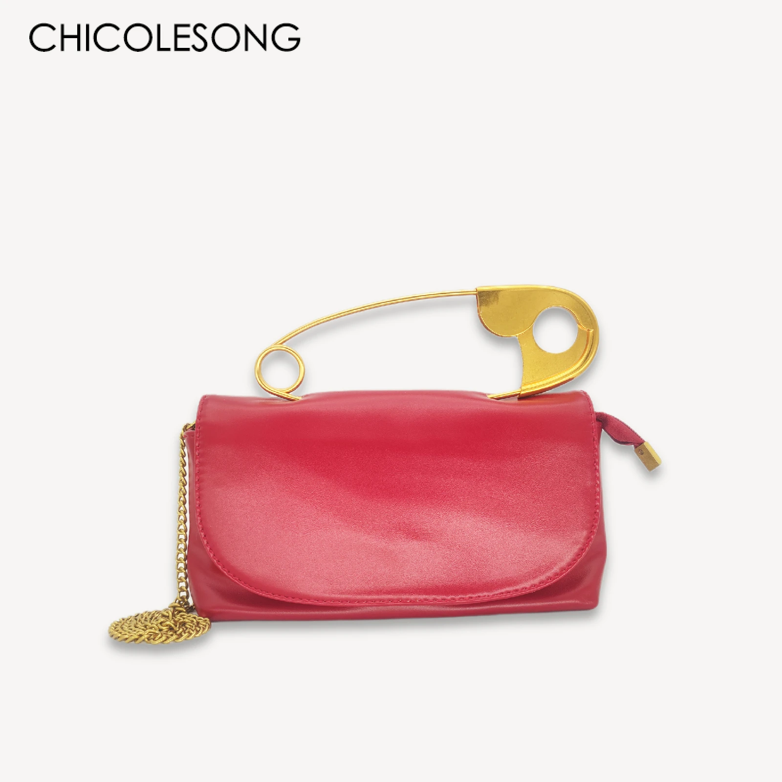 

Роскошные Дизайнерские металлические сумочки с верхней ручкой, высококачественные женские винтажные дамские сумочки 2021PU с красной оправо...