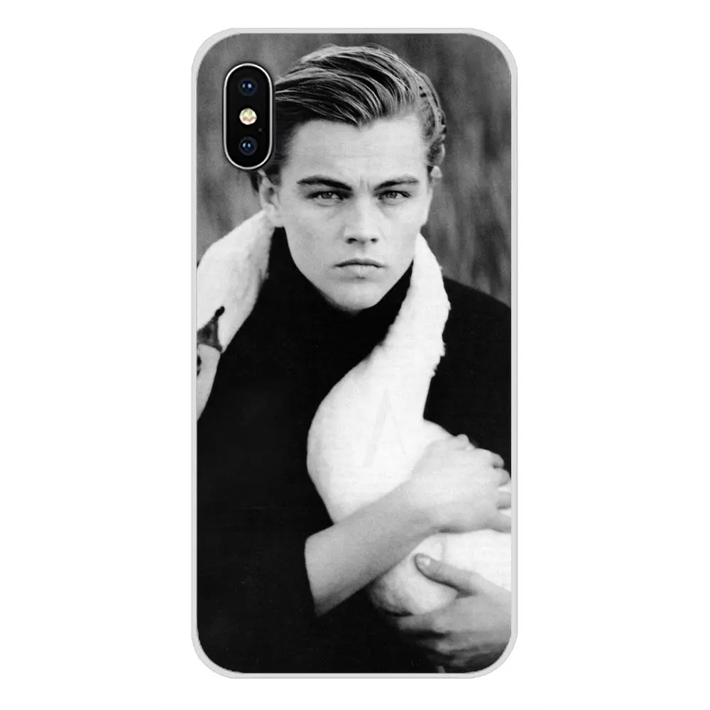 Мягкие прозрачные чехлы Leonardo Dicaprio Young Kiss Me для huawei mate Honor 4C 5C 5X6X7 7A 7C 8 9 10 8C 8X20 Lite