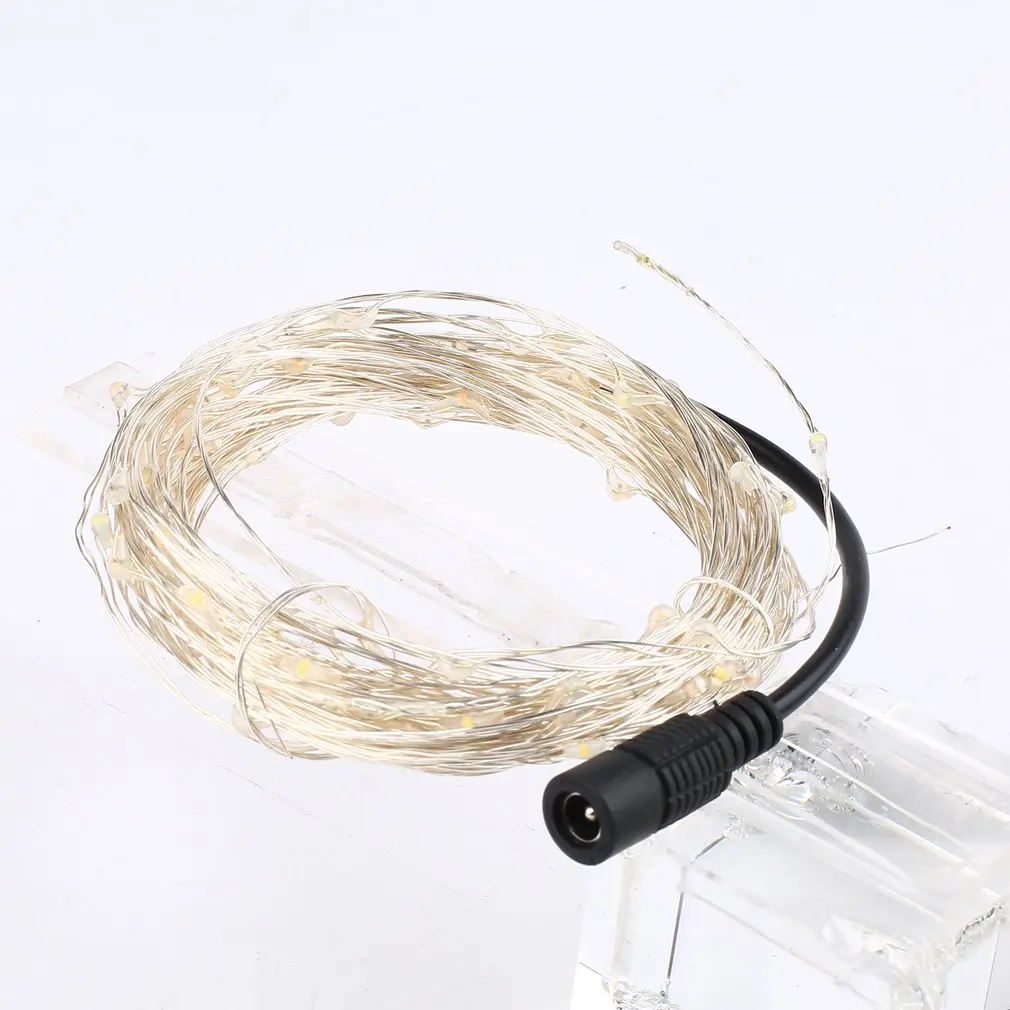 3 м 30 светодиодный Медный провод строки светильник фея уличные украшение