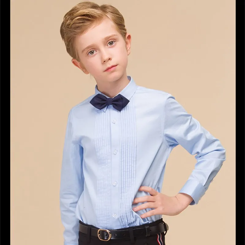 Детские рубашки в английском стиле с галстуком 100% хлопок|boys fashion shirts|boys shirtsfashion boys