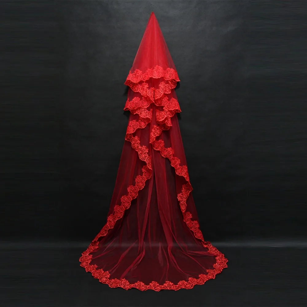 Фата свадебная короткая Однослойная с кружевной отделкой 2018|Свадебные вуали| |