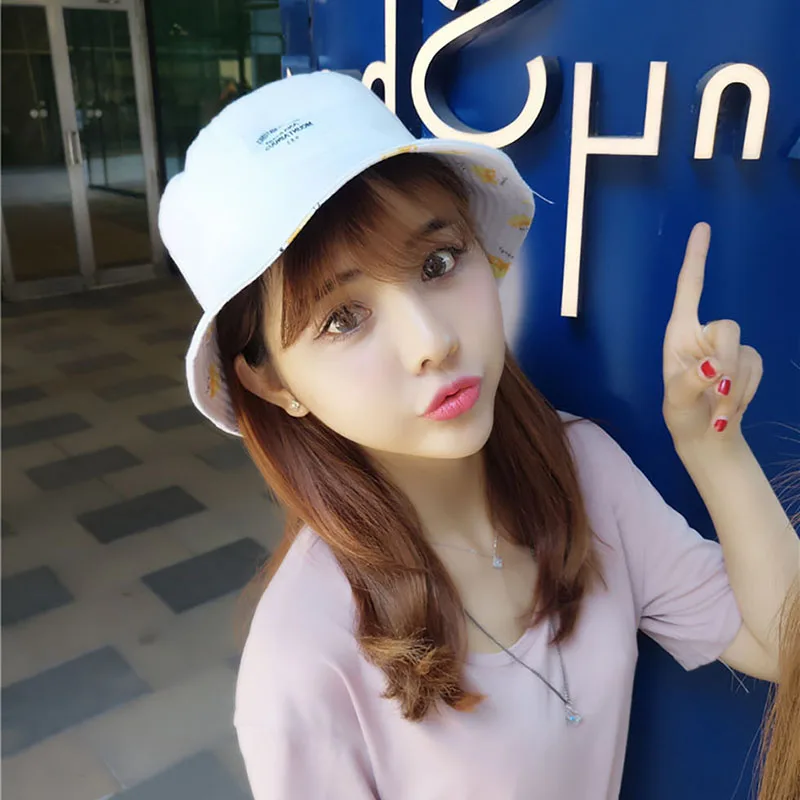 Милая Двусторонняя одежда с вышивкой на пальце Панама мужская шляпа женская
