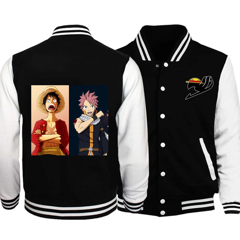 Цельная Обезьяна D. Луффи мужская куртка для осени и зимы Сказочный хвост