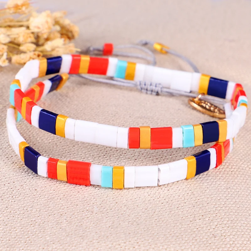 TERRECE летние пляжные MIYUKI Tila бусы ювелирные изделия Pulseira Mujer подарок винтажный