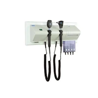 wall mounted diagnostic set ophthalmoscope otoscope