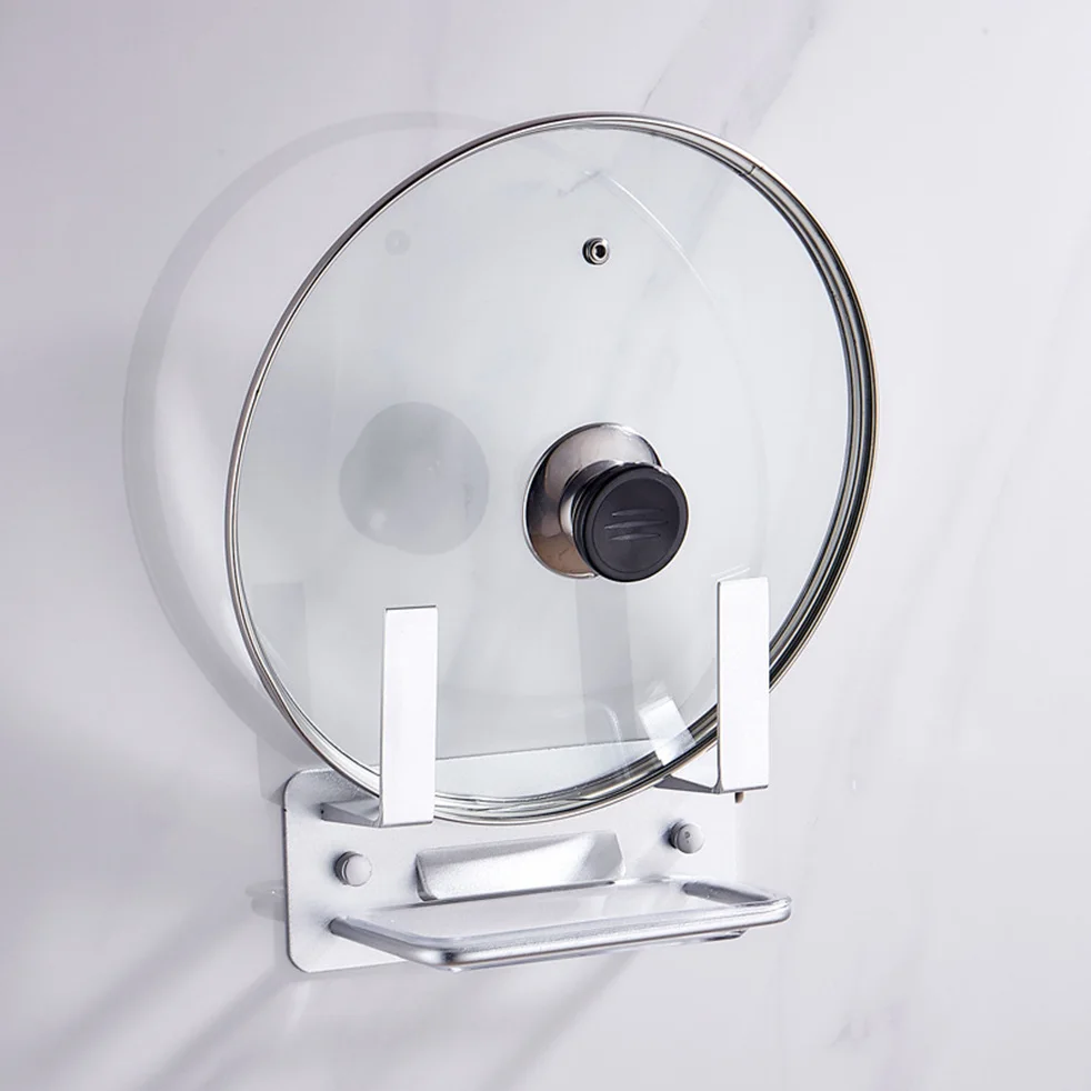 Держатель для крышек кастрюль кухонный Органайзер разделочная доска крышка