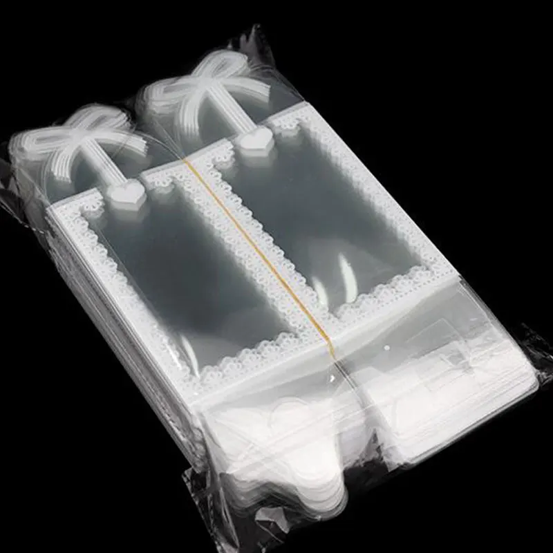 10 шт. Прозрачная ПВХ упаковочная коробка свадебные подарки упаковка для торта