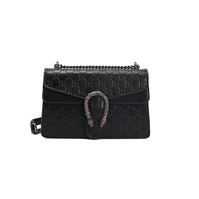 Женская сумка с цепочкой маленькая квадратная Корейская версия тренда женская