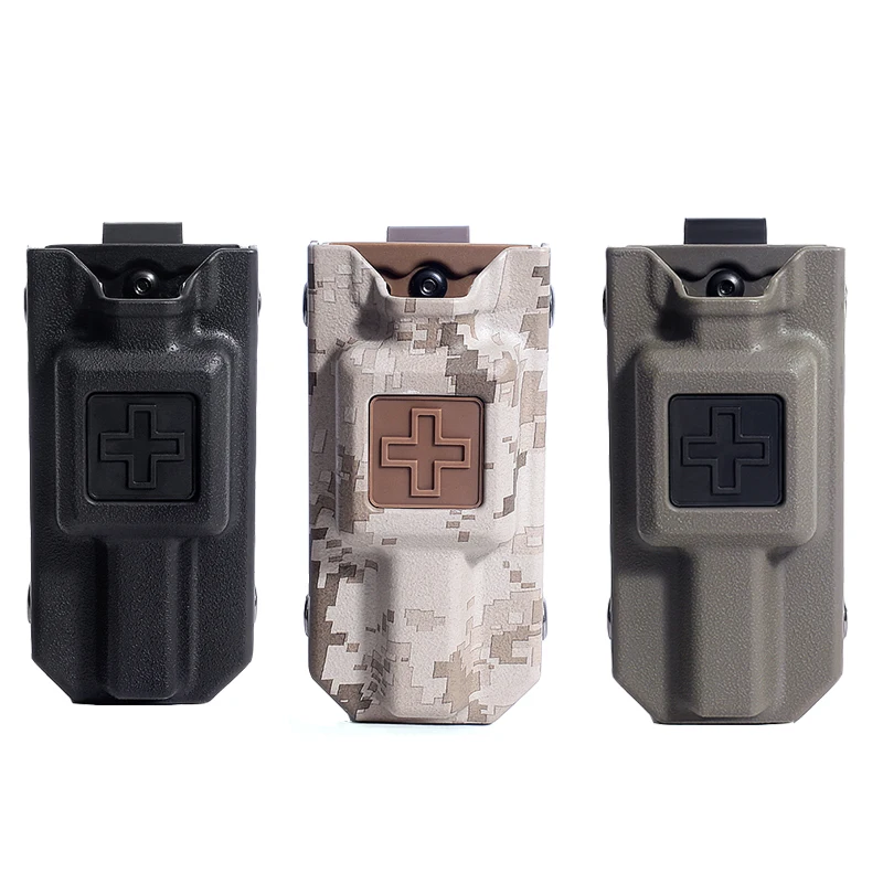 

Tactical Molle EMT Tourniquet Carrier Pouch Molle Outdoor Hunting Application Hemostasis Storage Bag Box Emergency Case Holder