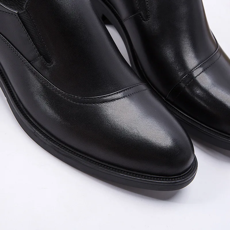 

Mens Business Shoes Autumn Winter High Quality Genuine Leather all-match cowhide designer shoes men high quality spring