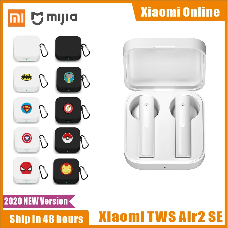 2020New xiao Mi Air 2 SE беспроводные Bluetooth наушники вкладыши TWS с Airdots Pro se True SBC/AAC синхронный