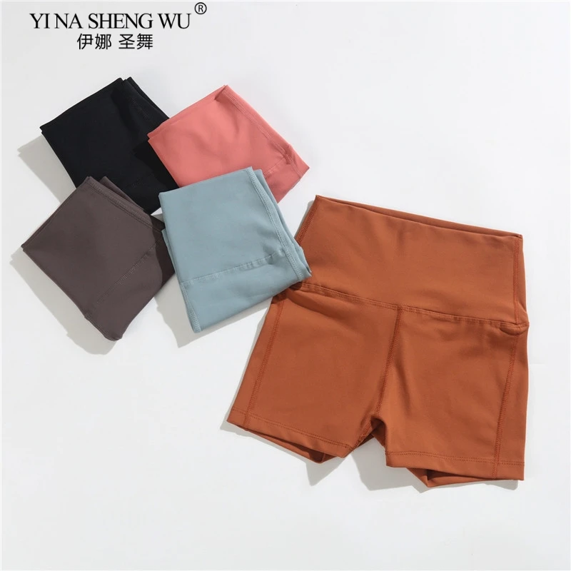 

Шорты для фитнеса и йоги, женские удобные спортивные шорты для тренировок, спортивные шорты для спортзала, бесшовные облегающие шорты для й...