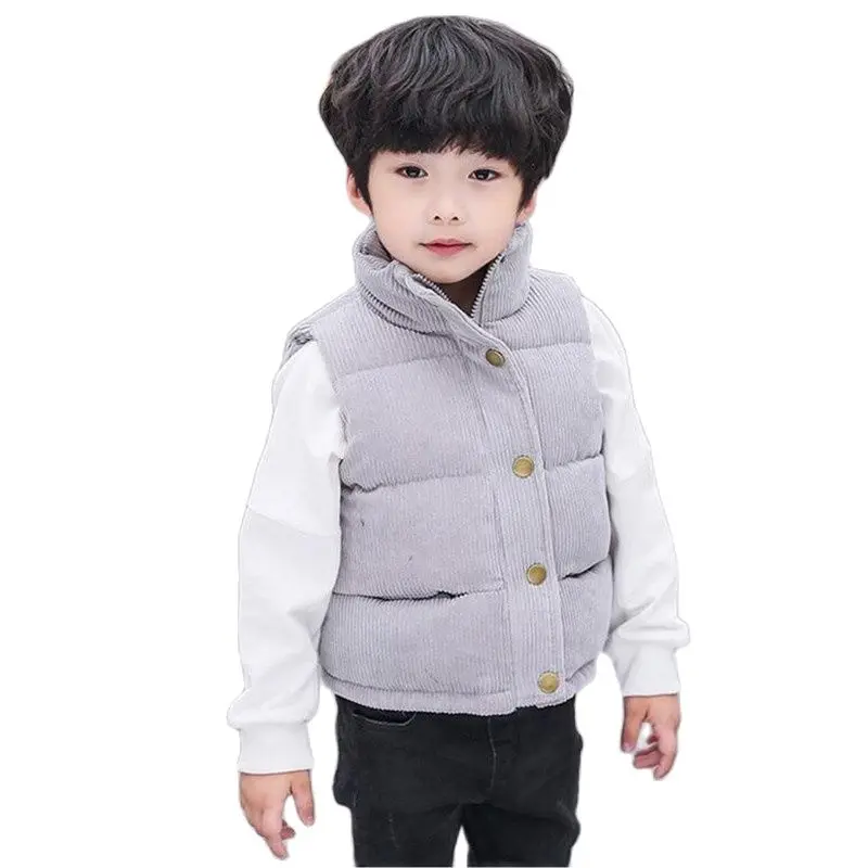 

Теплая Вельветовая хлопковая куртка с высоким воротником, верхняя одежда для мальчиков, мягкая одежда на весну, осень и зиму, детская одното...