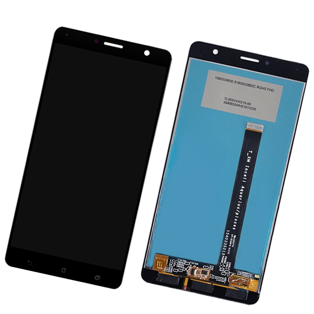 Для Asus Zenfone 3 Deluxe LCD ZS550KL ЖК-дисплей Сенсорная панель Z01FD Золотая сборка дигитайзер