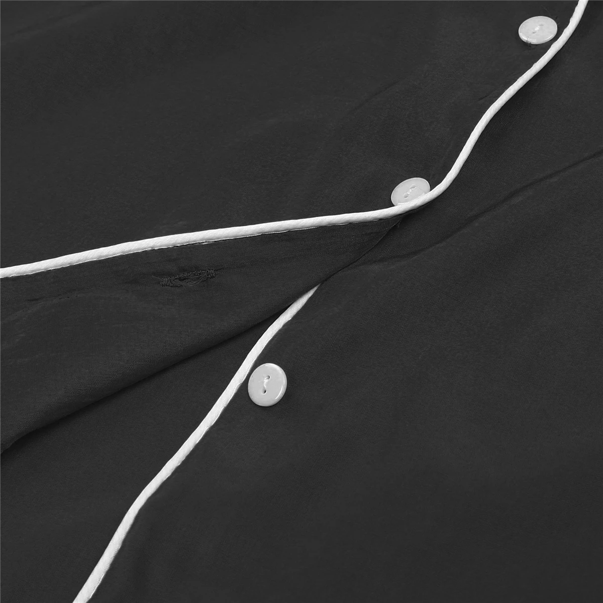 Женская атласная Шелковая пижама с коротким рукавом пуговицами и отложным