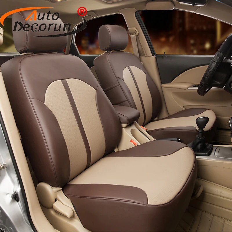 AutoDecorun автокресло из искусственной кожи для toyota land cruiser чехлы сидений