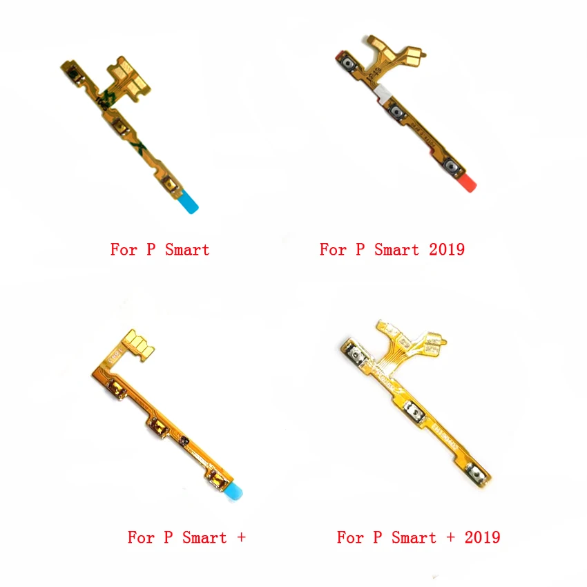 10 шт. гибкий кабель с боковой кнопкой включения/выключения питания для Huawei P Smart Plus