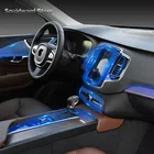 Для Volvo XC90 2015-2021 внутренняя центральная консоль автомобиля прозрачная фотопленка для ремонта от царапин аксессуары для ремонта
