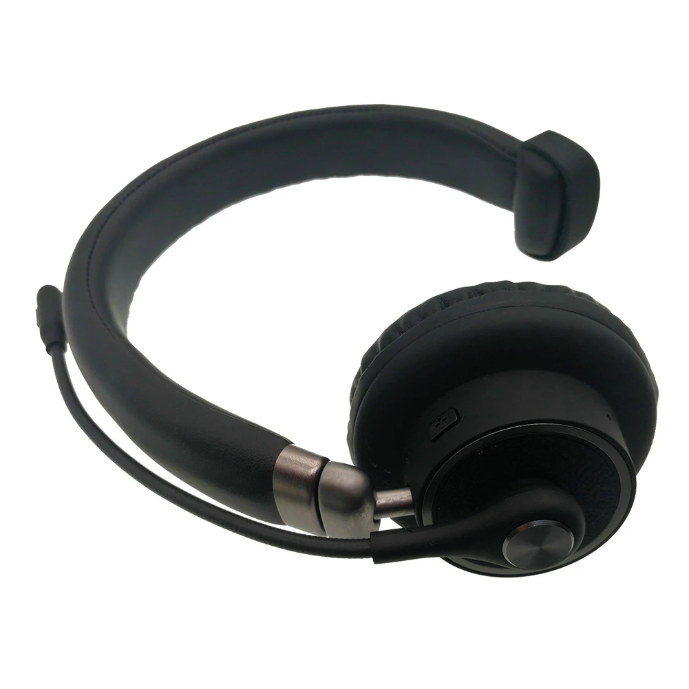 

Trucker Free Switch Volume Control Bluetooth 5.0 Intelligent Wireless Headset Listening Music Noise Cancelling Business Office