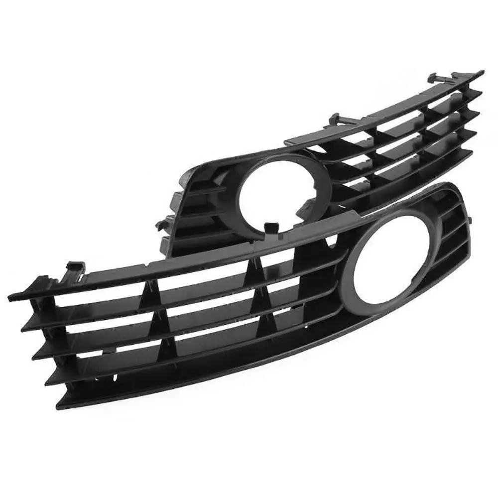 Решетки для переднего бампера автомобиля 1 пара противотуманные фары решетка