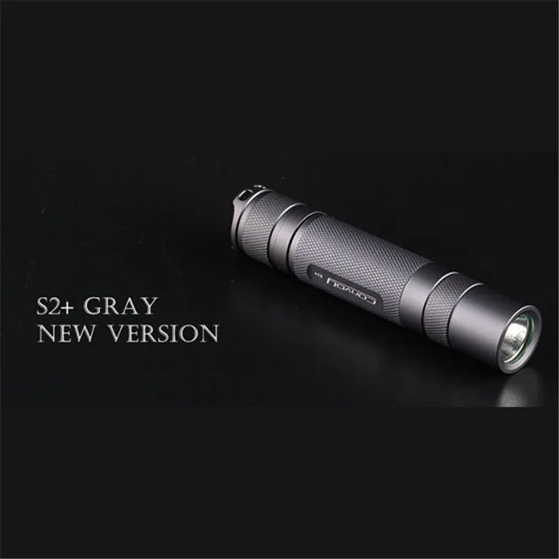 Фонарик Convoy S2 + светодиодный серый L2 7135x4 3/5 режимов для повседневного