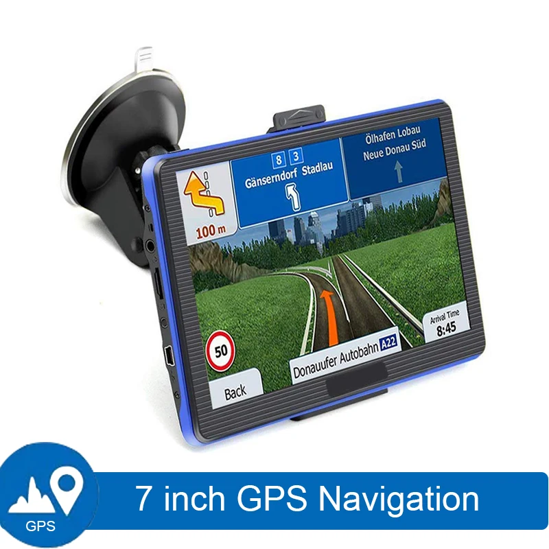 7 дюймов сенсорный экран Экран GPS для грузовиков автомобильный навигатор 128 м + 8 Гб