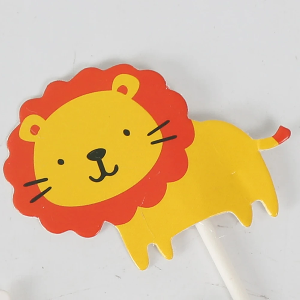 7 шт животных Жираф Обезьяна Слон Торт Топпер Дети украшения для свадьбы и дня