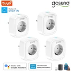 Gosund 16A Smart Plug Socket Tuya Smart Wifi Plug Socket Smart Life APP Remote Control с Alexa Google Home Assistant 2021New