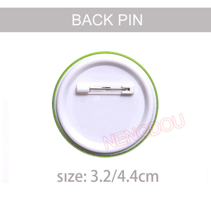 4 шт. металлический значок на заказ булавка сделай сам аниме поделки рюкзак