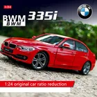 Модель автомобиля из сплава WELLY 1:24 BMW 335i X5, имитация автомобиля, украшение, коллекционная игрушка в подарок, литье под давлением, подарок на день рождения мальчика