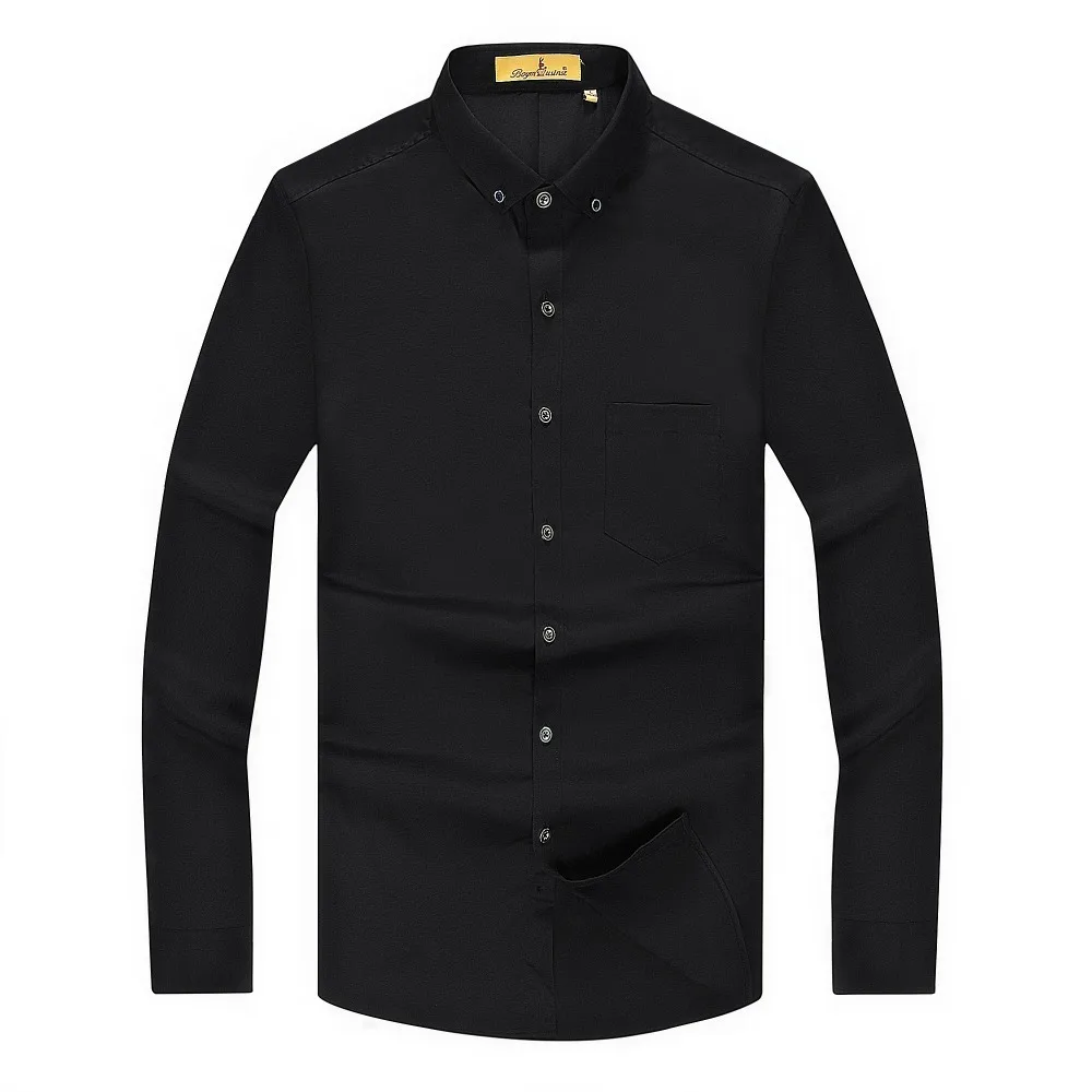 

Plus size 8XL 7XL 6XL 5XL Brand Men Casual Shirt Solid Long Sleeve Collar Cotton Linen Nice Color Popular Designs Slim Fit