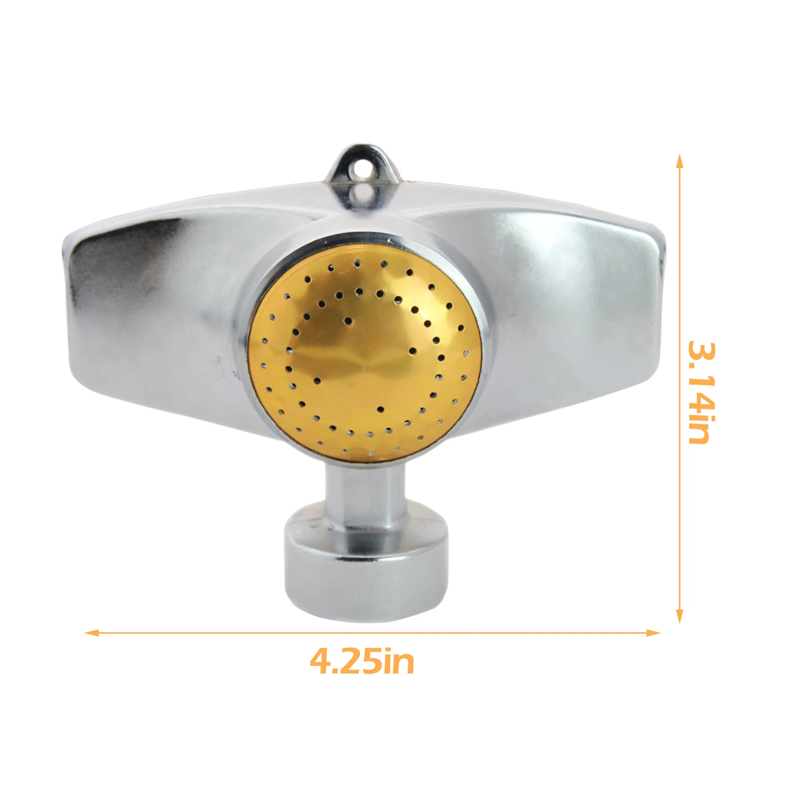 

2 Pcs Metal Spot Sprinklers 360 Degree Circle Sprinklers Hose Sprinklers Accessories Small Area Yard Lawn Garden Watering Tools