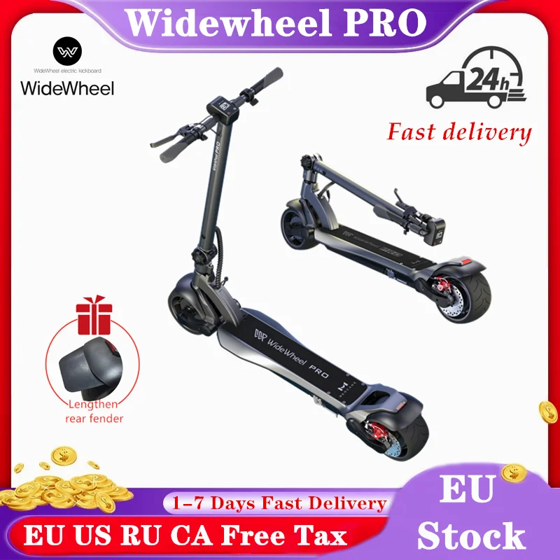 Оригинальный умный электрический скутер Mercane WideWheel Pro 48 В 1000 Вт широкое колесо