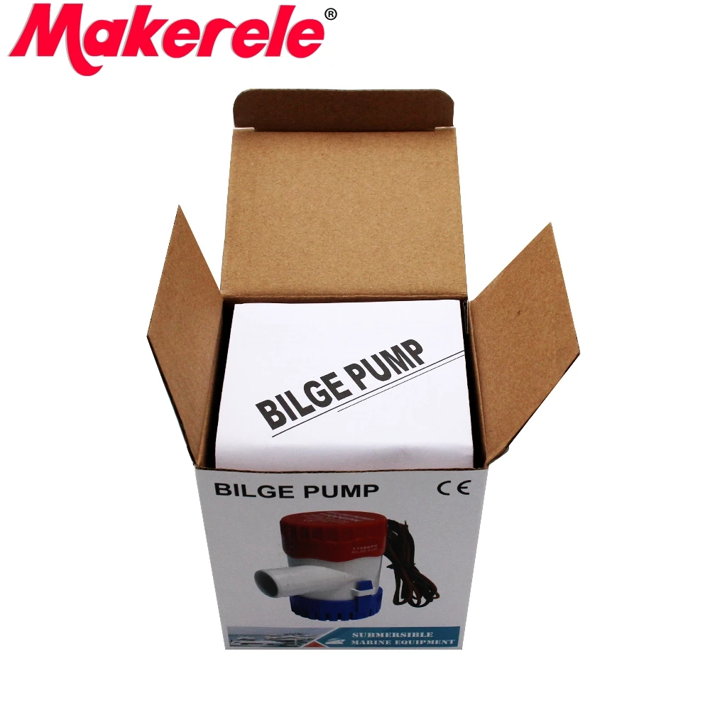 Bilge Pump 12/24VDC 1100GPH 750GPH 500GPH 350GPH | Строительство и ремонт