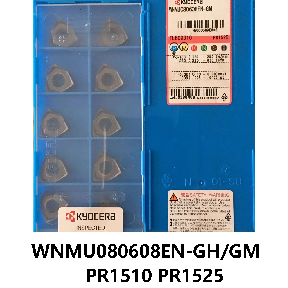 Оригинальный WNMU 080608 WNMU080608 WNMU080608EN GH PR1510 PR1525 GM фреза твердосплавные вставки с