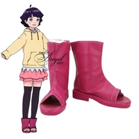anime boruto uzumaki himawari cosplay boots halloween party shoes custom made
