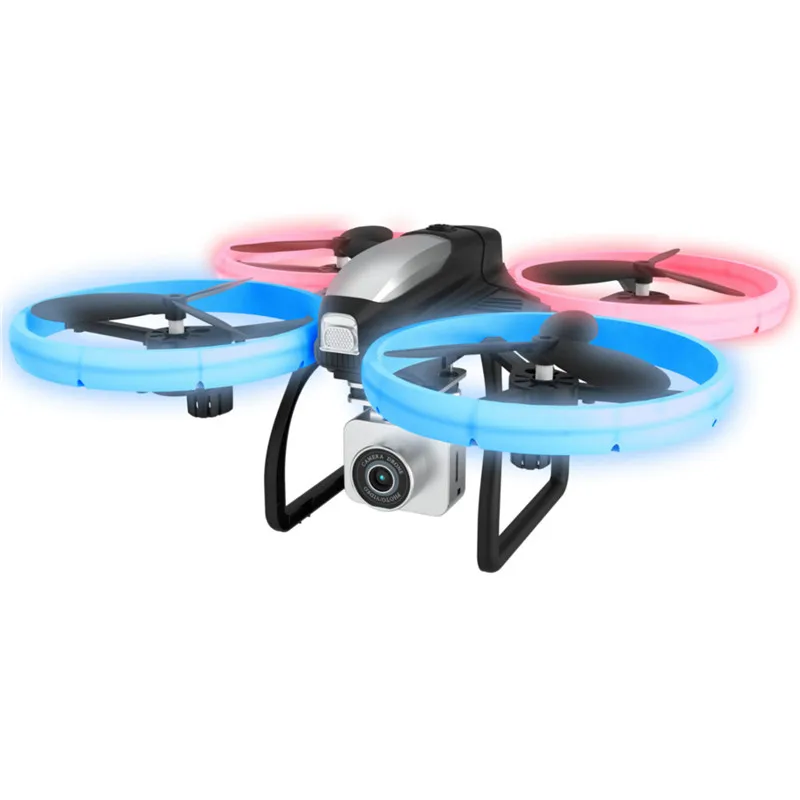 Eachine E020 светодиодный wifi FPV с 4 K/1080 P HD широкоугольная камера одна клавиша для