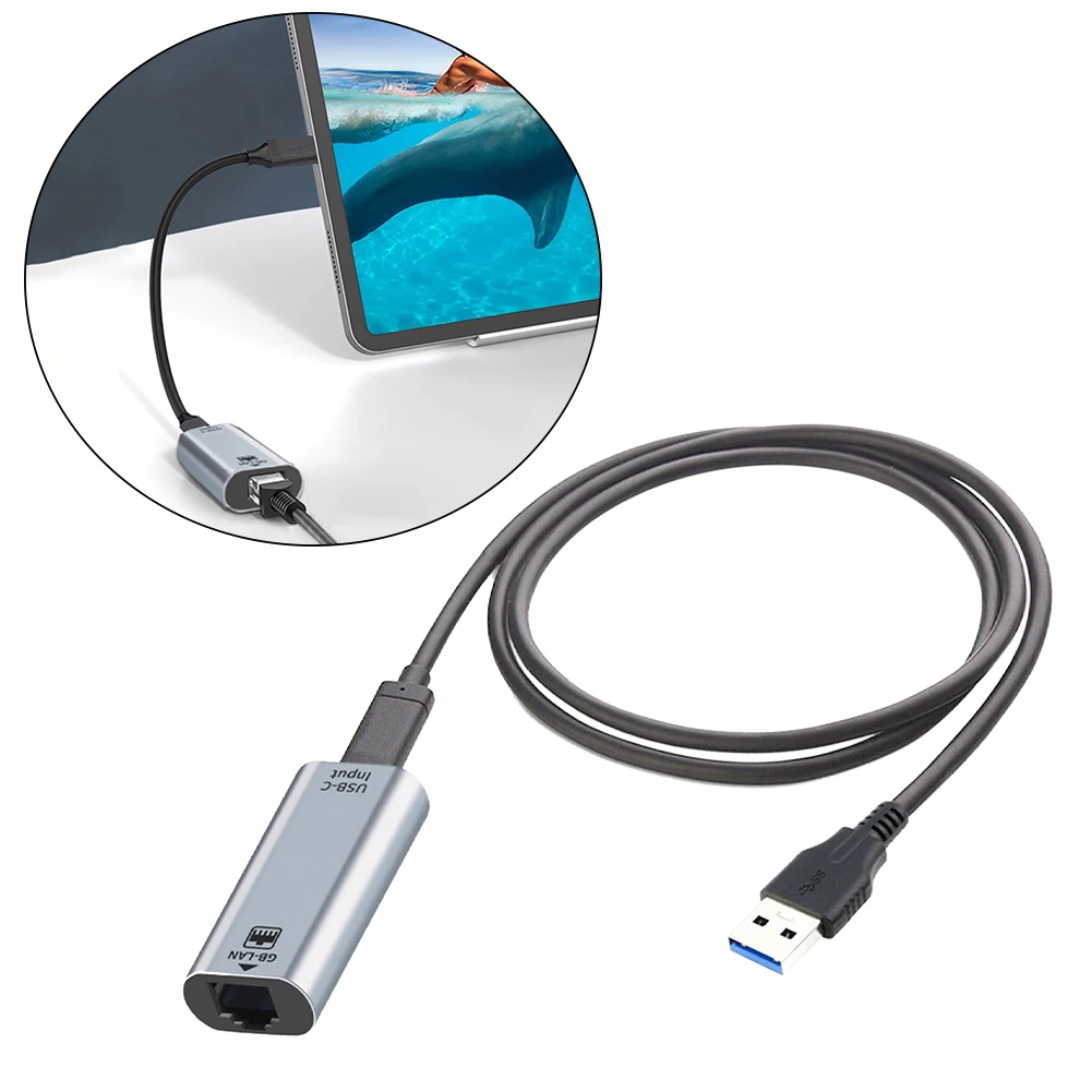 

Gaming LAN Multifunction Gigabit Computer Plug And Play USB 3.0 To RJ45 Ethernet Network Adapter Accessories Stable Portable