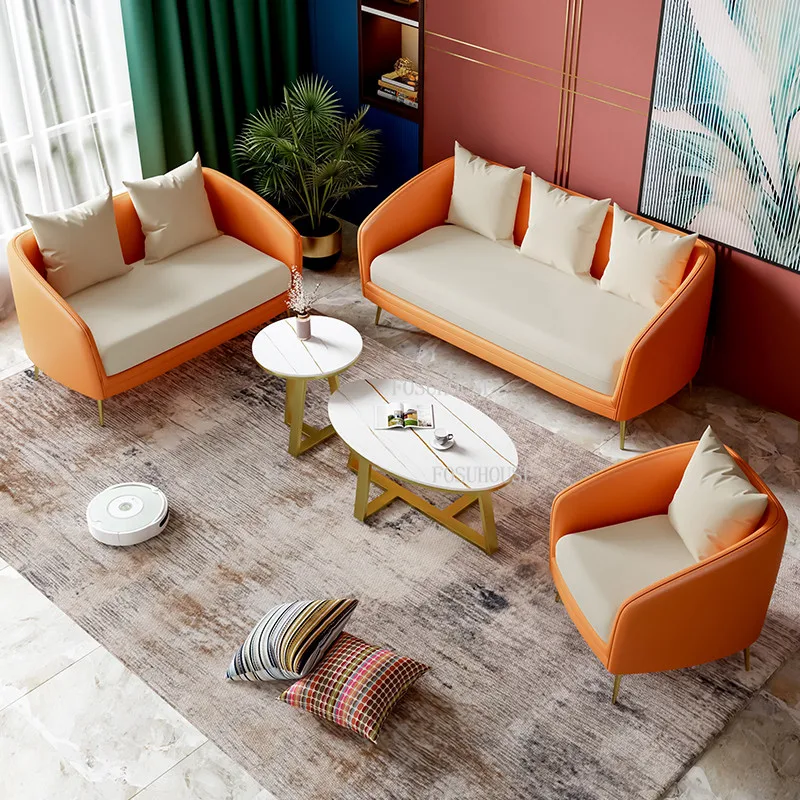 Nordic Роскошные Гостиная диваны переговоров диван Кофе стол мебель для дома отдыха
