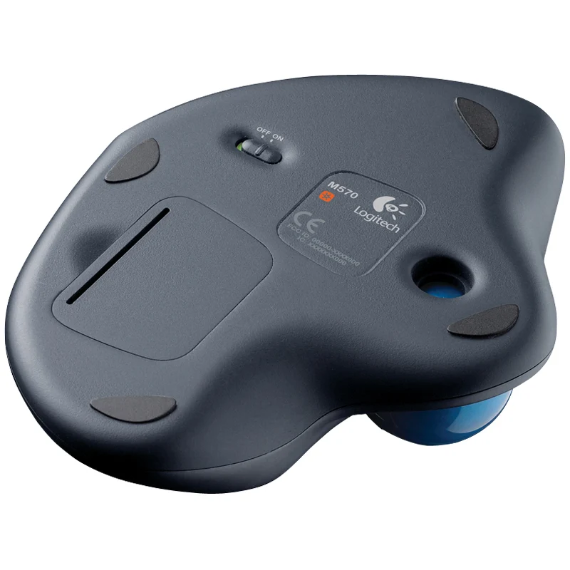 Мышь Logitech M570 Беспроводная с трекболом устройство для рисования точным