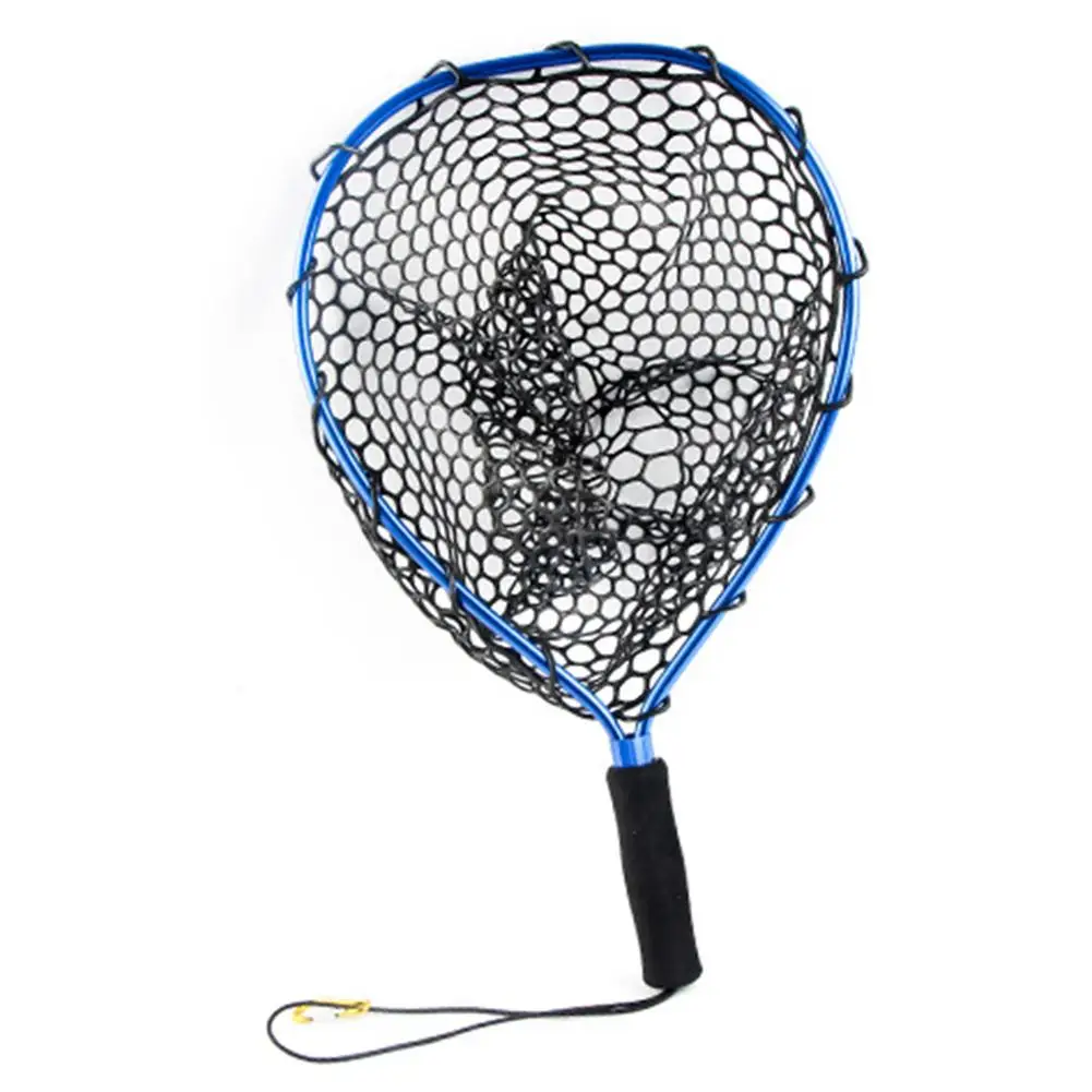 

Perch Lure Fishing Dip Net Mesh Aluminum Landing Nets Catch Release Net Fish Saver Mesh for Fly Fishing Trout Kayak Boating