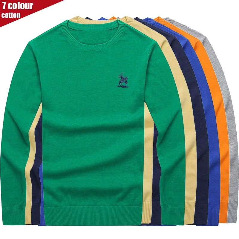 

Трикотажные свитера с круглым вырезом, осень 2019, модные повседневные мужские свитера, пуловеры, тонкие мужские свитера-поло с 3D вышивкой и л...